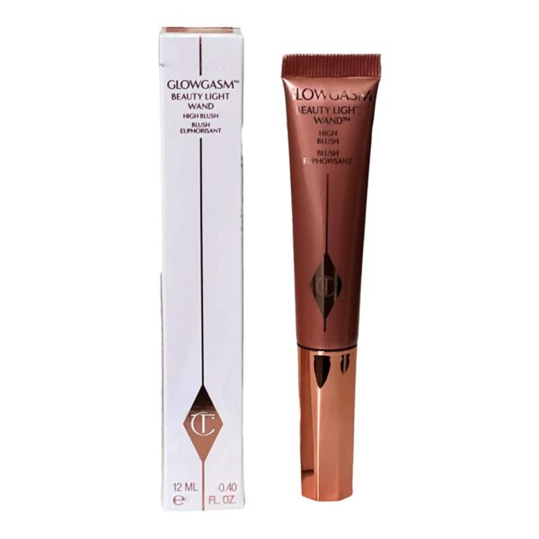 Charlotte Tilbury Glowgasm Beauty Light Wand In PINKGASM. Highlight Blush Cream 12ml