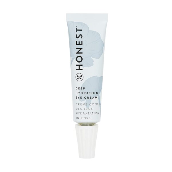 Honest Beauty Deep Hydration Eye Cream for All Skin Types | Plumps + Hydrates | Hyaluronic Acid, Chamomile, Calendula | EWG Verified + Cruelty Free | 0.5 fl oz