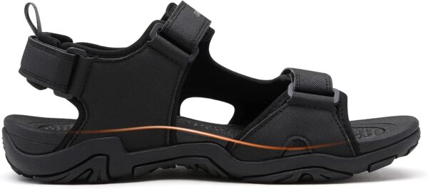 DREAM PAIRS Men's Sandals Hiking Water Beach Sport Outdoor Athletic Arch Support Summer Sandals - Image 2