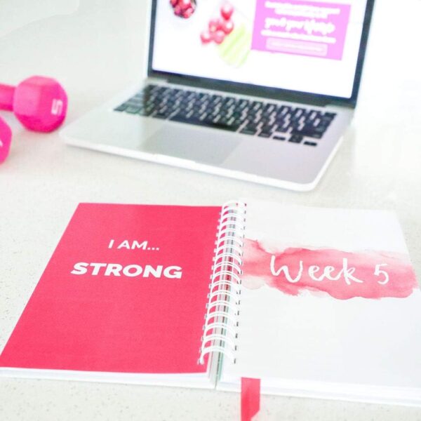 CBJ Well Journal, A 12-Week Food and Exercise Journal for Women by Coaching by Jennifer - Health Tracker and Goal Planner to Log Weight, Diet, Exercise, Body Measurement, Mindfulness, and Wellness - Image 3