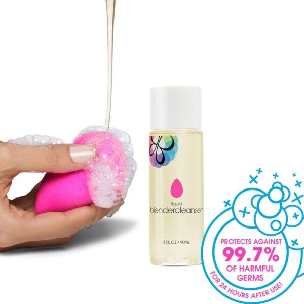 BEAUTYBLENDER Liquid BLENDERCLEANSER for Cleaning Makeup Sponges, Brushes & Applicators, 3 oz. Vegan, Cruelty Free and Made in the USA - Image 5