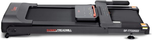 Sunny Health & Fitness Interactive Slim Folding Treadmill with Advanced Brushless Technology, Enhanced Stabilization - Image 8