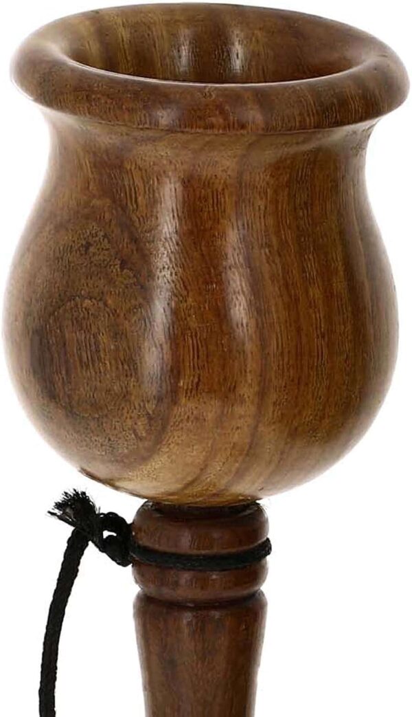 SHAFA IMPEX Wooden Ball & Cup Handcrafted Pottery Game - Image 3