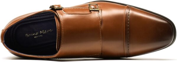 Bruno Marc Men's Dress Loafer Shoes Monk Strap Slip On Loafers - Image 4