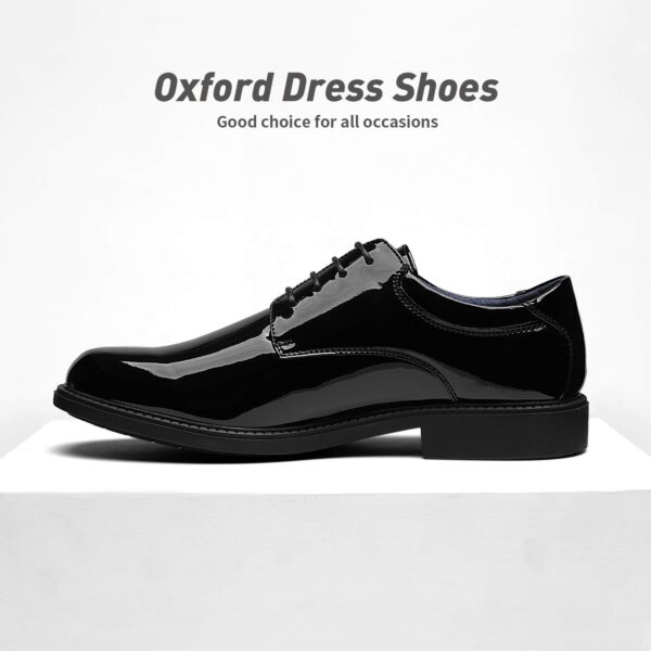 Bruno Marc Men's Dress Oxford Shoes Classic Lace Up Formal Shoes - Image 7