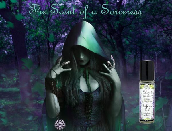 Lilac and Gooseberry Perfume Oil | .3 ounces Roll On Bottle | Phthalate Free Fragrance | Yennefer Perfume Scent of a Sorceress by Bella Des Natural Beauty - Image 3