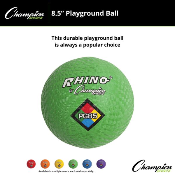 Champion Sports 8-1/2" Playground Ball - Image 5