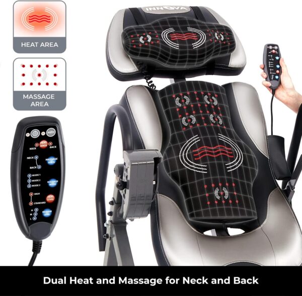 Innova ITM6000 Advanced Heat and Massage Therapeutic Inversion Table - Image 3