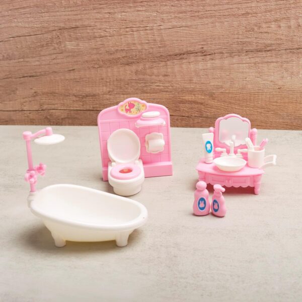 20 Pcs Mini Bathroom Set 1:12 Mini Living Room Set Miniature Accessories Miniature Furniture Accessories Model for Mini Dreamhouse - Image 3