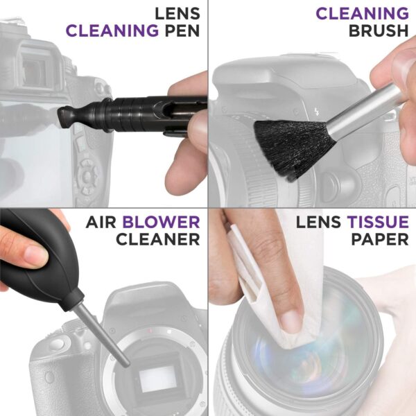 Altura Photo Professional Camera Cleaning Kit APS-C DSLR & Mirrorless Cameras - Camera Lens Cleaner w/Sensor Cleaning Swabs & Case, Works as Camera Lens Cleaning Kit, Camera Cleaner, Sensor Cleaner - Image 8