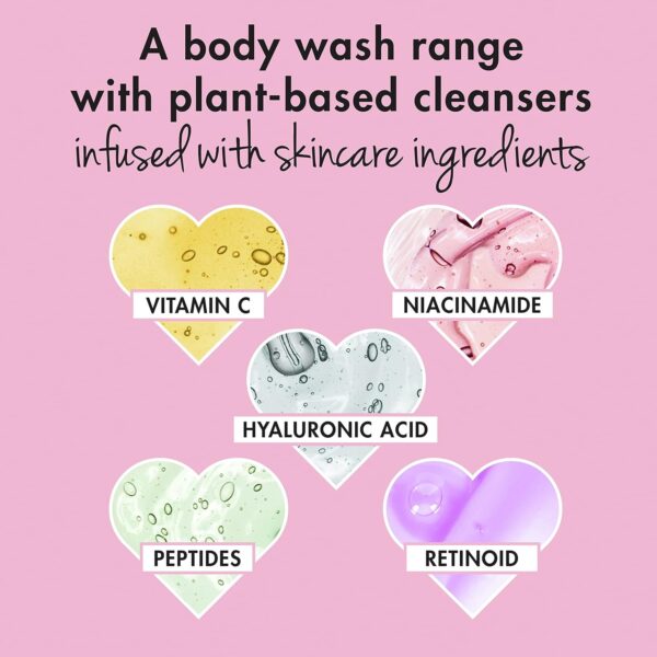 Love Beauty and Planet Plant-Based Body Wash Hydrate and Restore Skin Watermelon and Hyaluronic Acid Made with Plant-Based Cleansers and Skin Care Ingredients, 100% Biodegradable 20 fl oz - Image 7