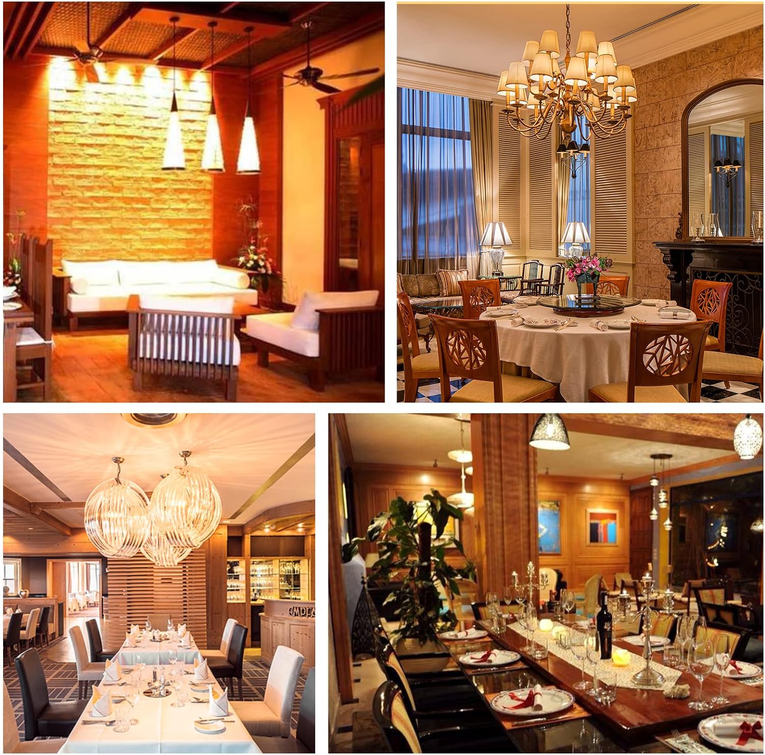 LEDEPLY A15 LED Bulb, E26 Base Light Bulb, Dimmable, 5.5W=40W, 500LM, Warm White 2700K, LED Light Bulb, Home Appliance Bulb, 6 Pack - Image 6