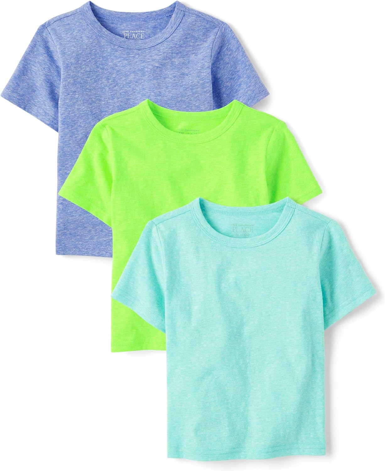 The Children's Place Baby Toddler Boys Short Sleeve Crew Neck Tees