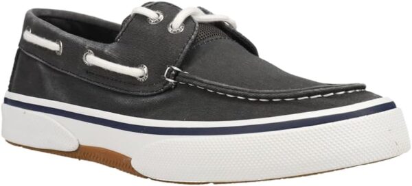 Sperry Mens Halyard 2 Eye Boat Sneakers Shoes Casual - Grey - Image 2