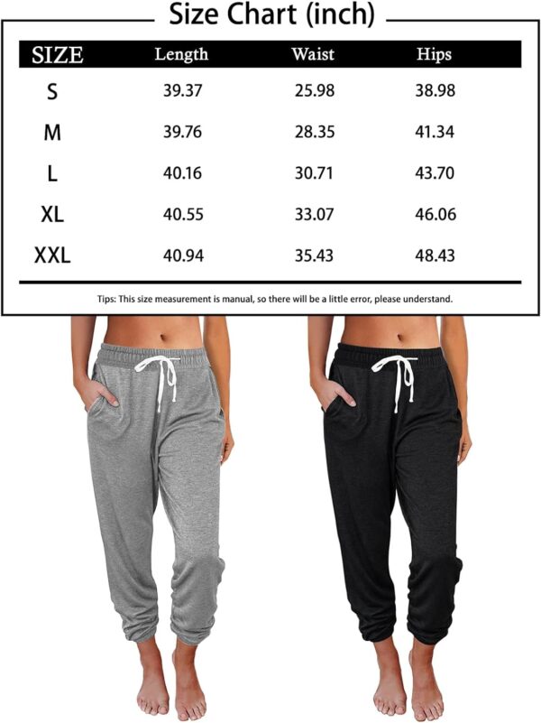 AUTOMET Baggy Sweatpants for Women with Pockets-Lounge Womens Pajams Pants-Womens Running Joggers Fall Clothes Outfits 2024 - Image 4