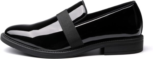 Bruno Marc Men's Dress Tuxedo Shoe Slip-on Classic Patent Leather Loafers - Image 2