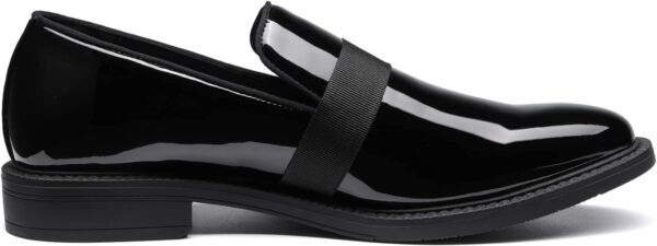 Bruno Marc Men's Dress Tuxedo Shoe Slip-on Classic Patent Leather Loafers - Image 3