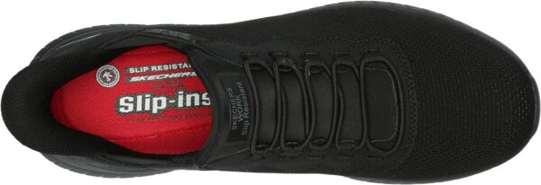 Skechers Men's Hands Free Slip Ins Squad Chaos-Stivig Food Service Shoe - Image 5