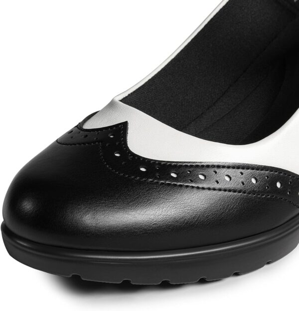 DREAM PAIRS Women's Oxfords Mary Jane Dress Shoes Heels for Women - Image 4