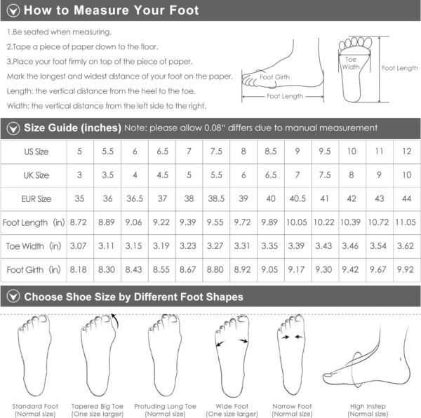 DREAM PAIRS Women's Wedge Low Heels Square Close Block Toe Dress Comfortable Wedding Bride Office Pumps Shoes - Image 7